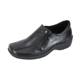 24 HOUR COMFORT Vera Women's Wide Width Leather Loafers