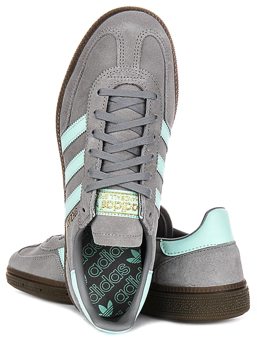 Adidas Handball Spezial Juniors In Grey Blu