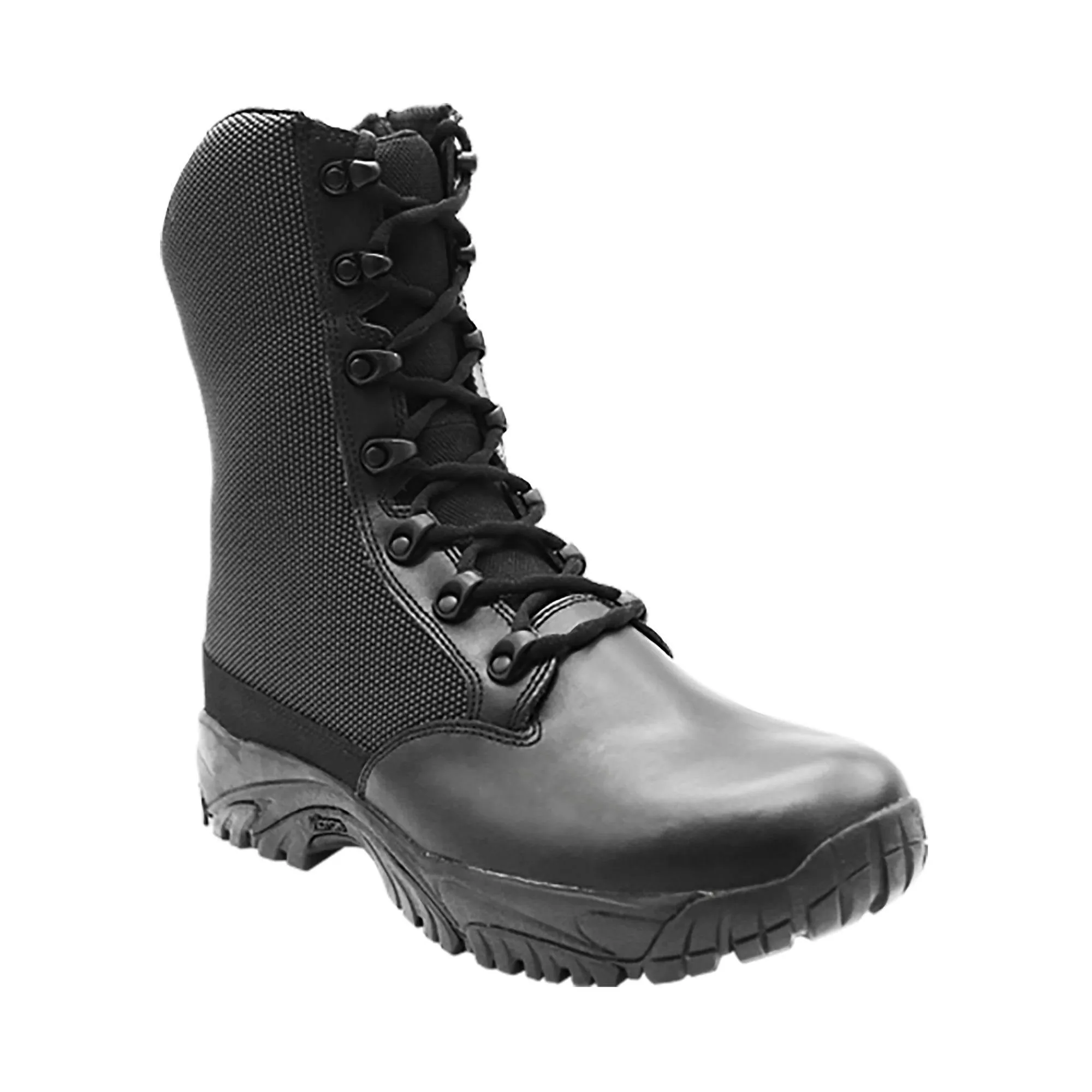 ALTAI® 8" Black Waterproof Tactical Boots with Zipper (MFT100-Z)