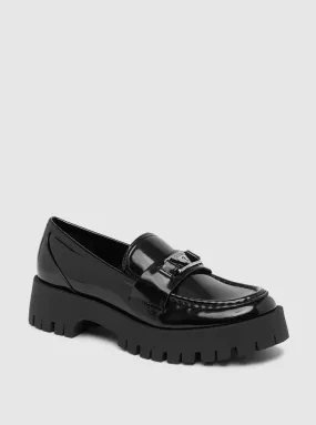 Black Please Chunky Loafers