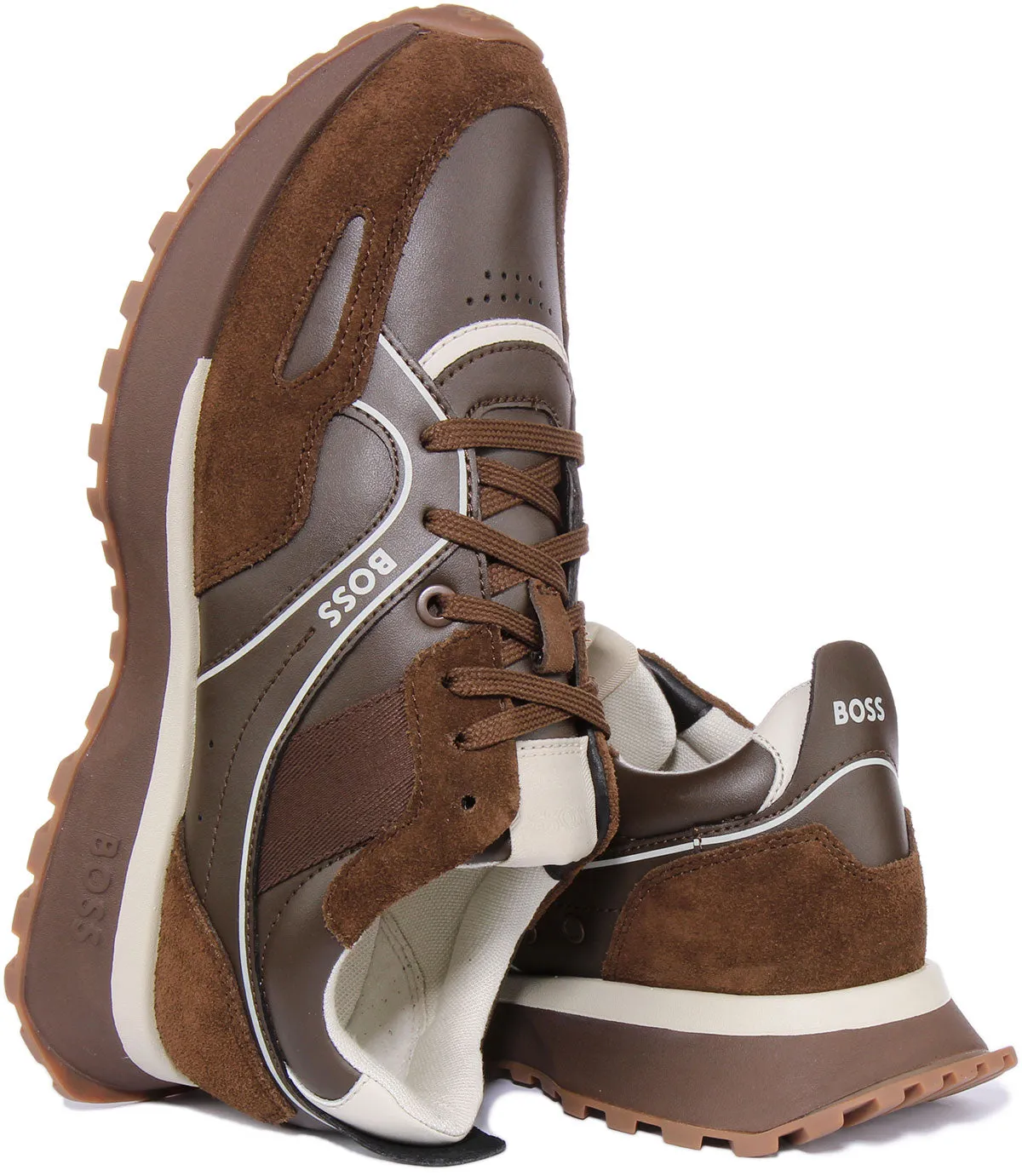 Boss Jonah Runner Itsd In Brown For Men