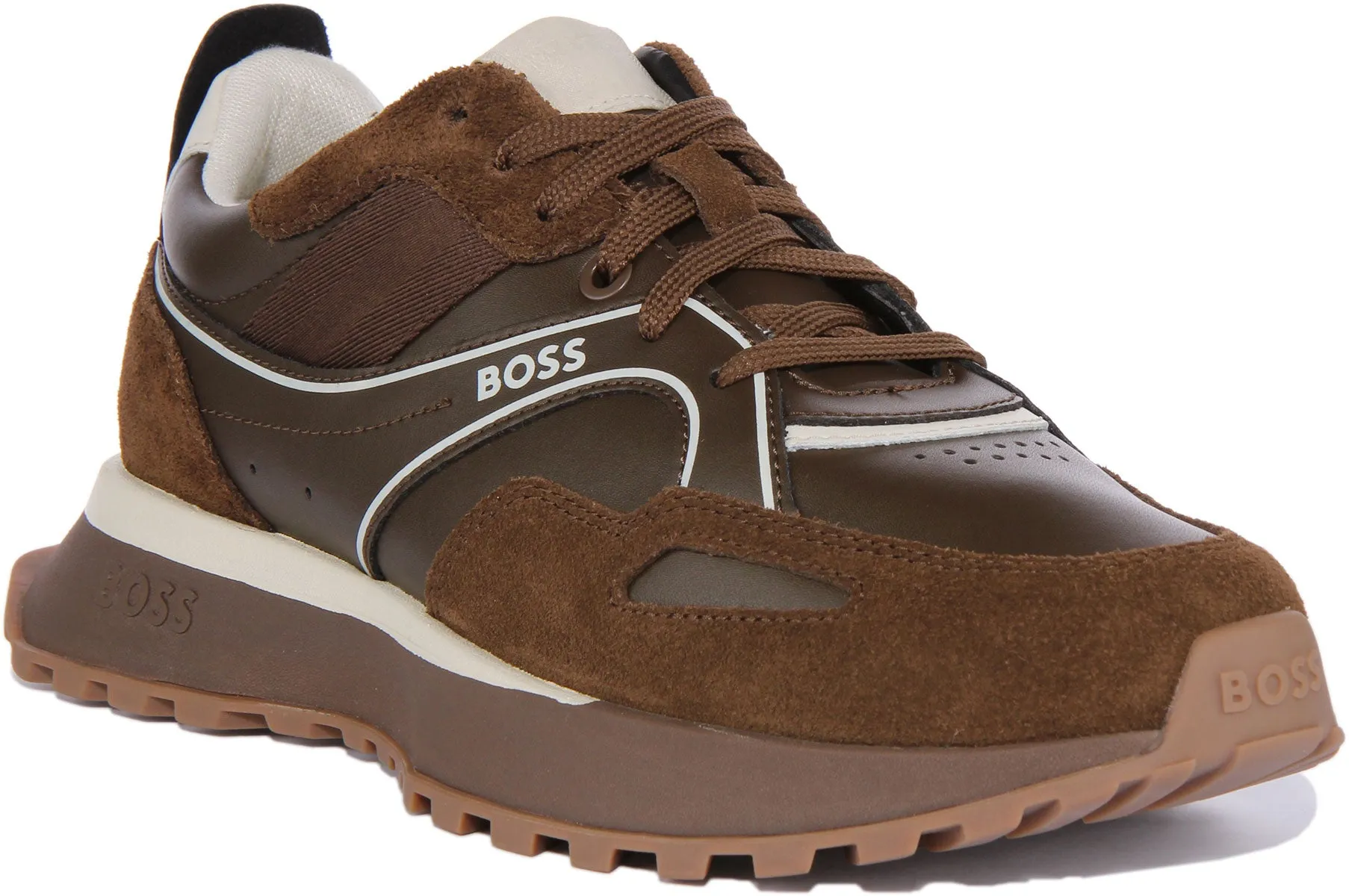 Boss Jonah Runner Itsd In Brown For Men