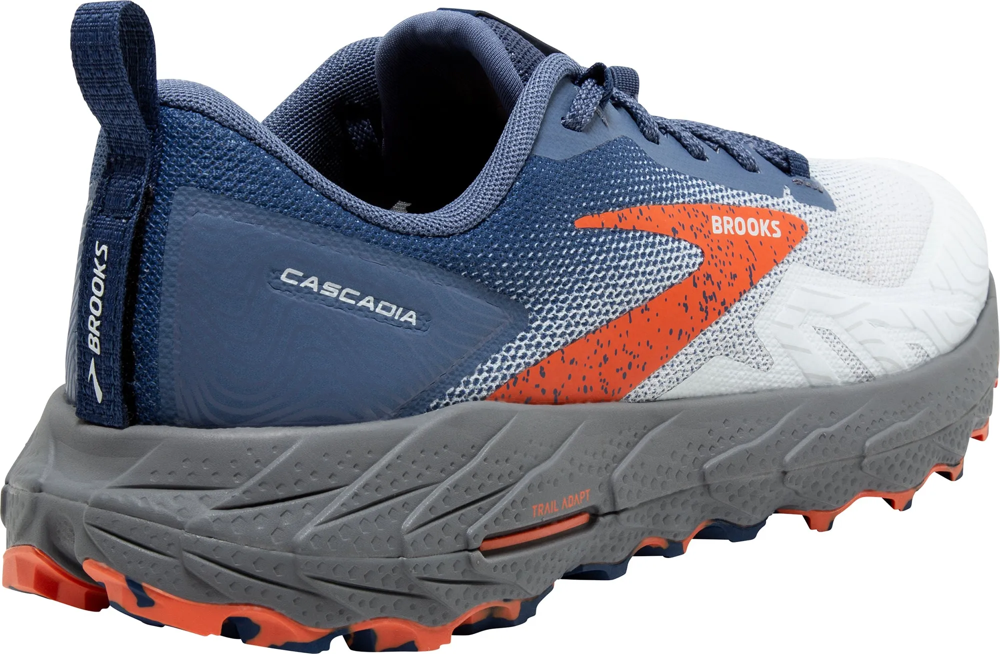 Brooks Cascadia 17 Mens Trail Running Shoes - Navy