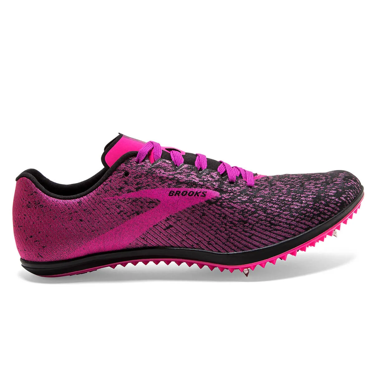 Brooks Mach 19 Womens | Black/Hollyhock/Pink