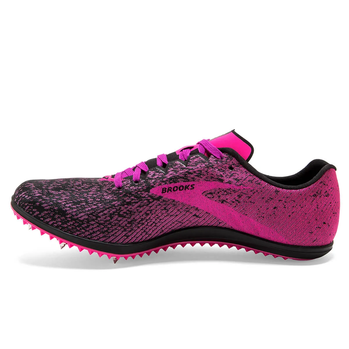 Brooks Mach 19 Womens | Black/Hollyhock/Pink