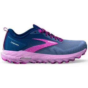 Brooks Women's Cascadia 17 Trail Running Shoes Navy / Purple / Violet