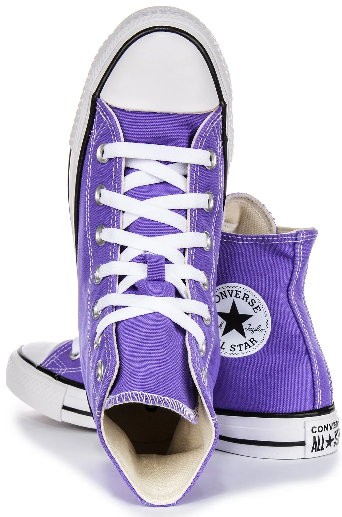 Converse All Star Hi Top A11570C In Violet Purple