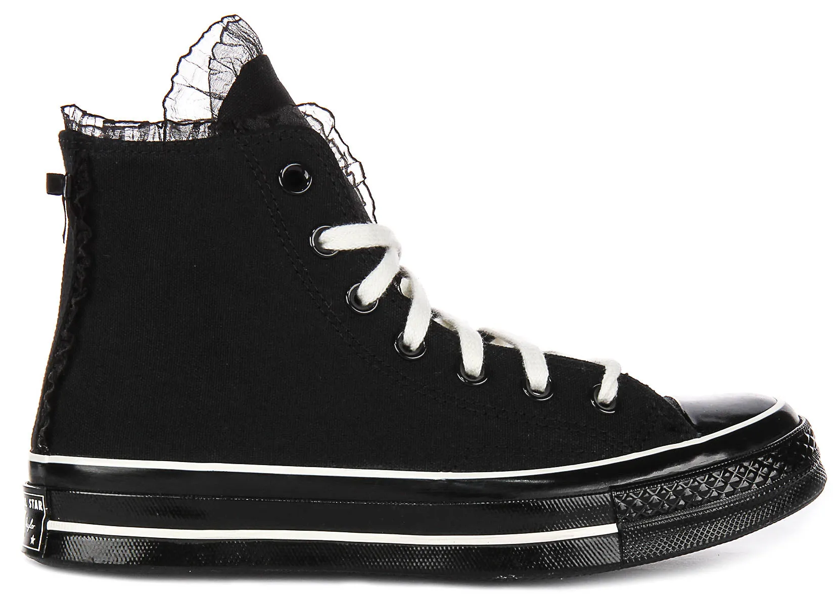 Converse Chuck 70s A10026C Ruffles & Bow In Black