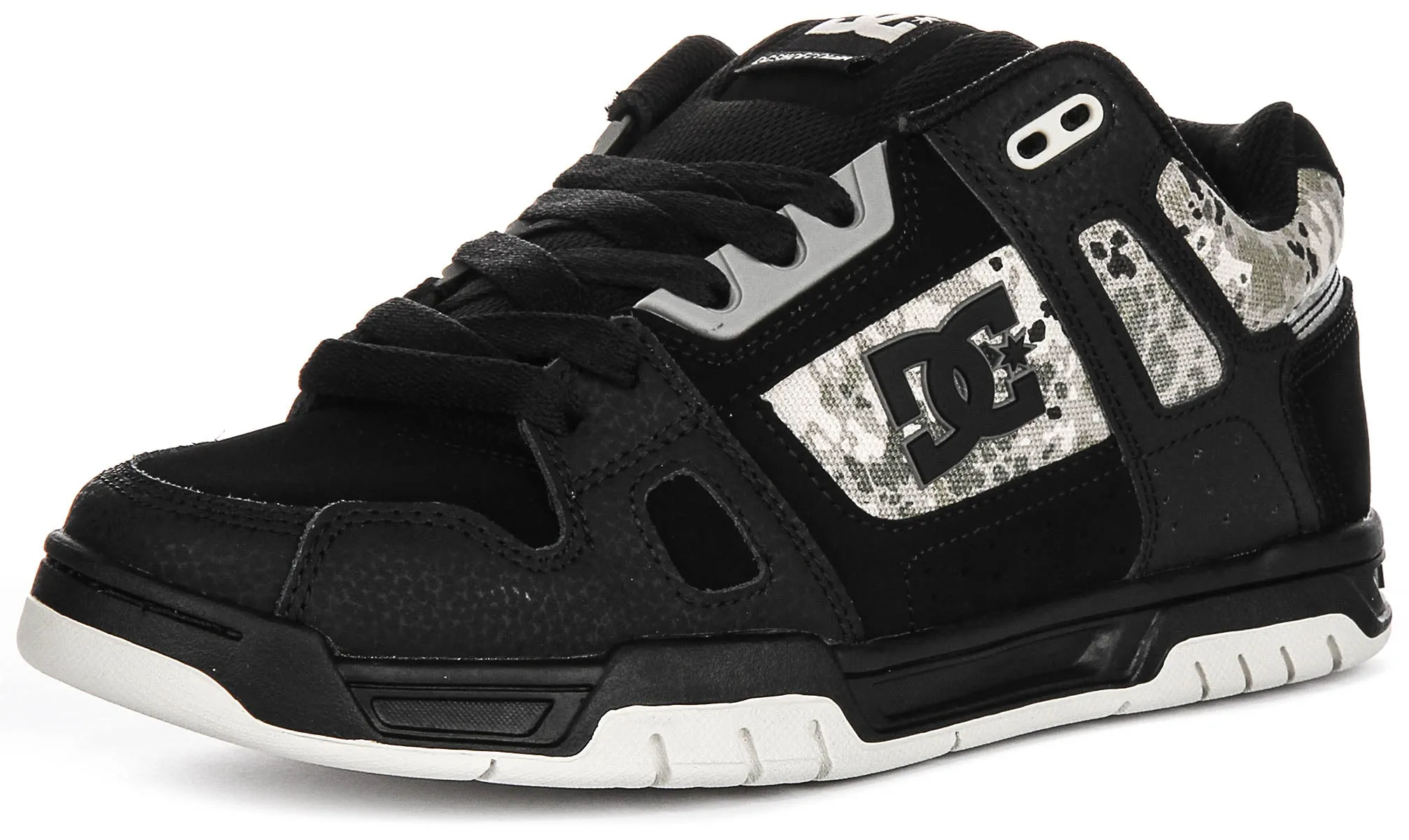 Dc Shoes Stag In Black Grey For Men