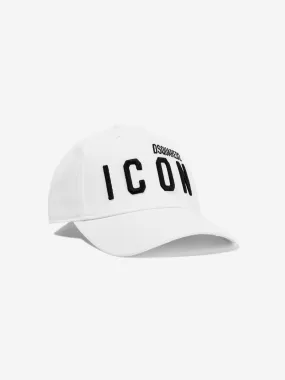 Dsquared2 Kids Icon Logo Cap in White