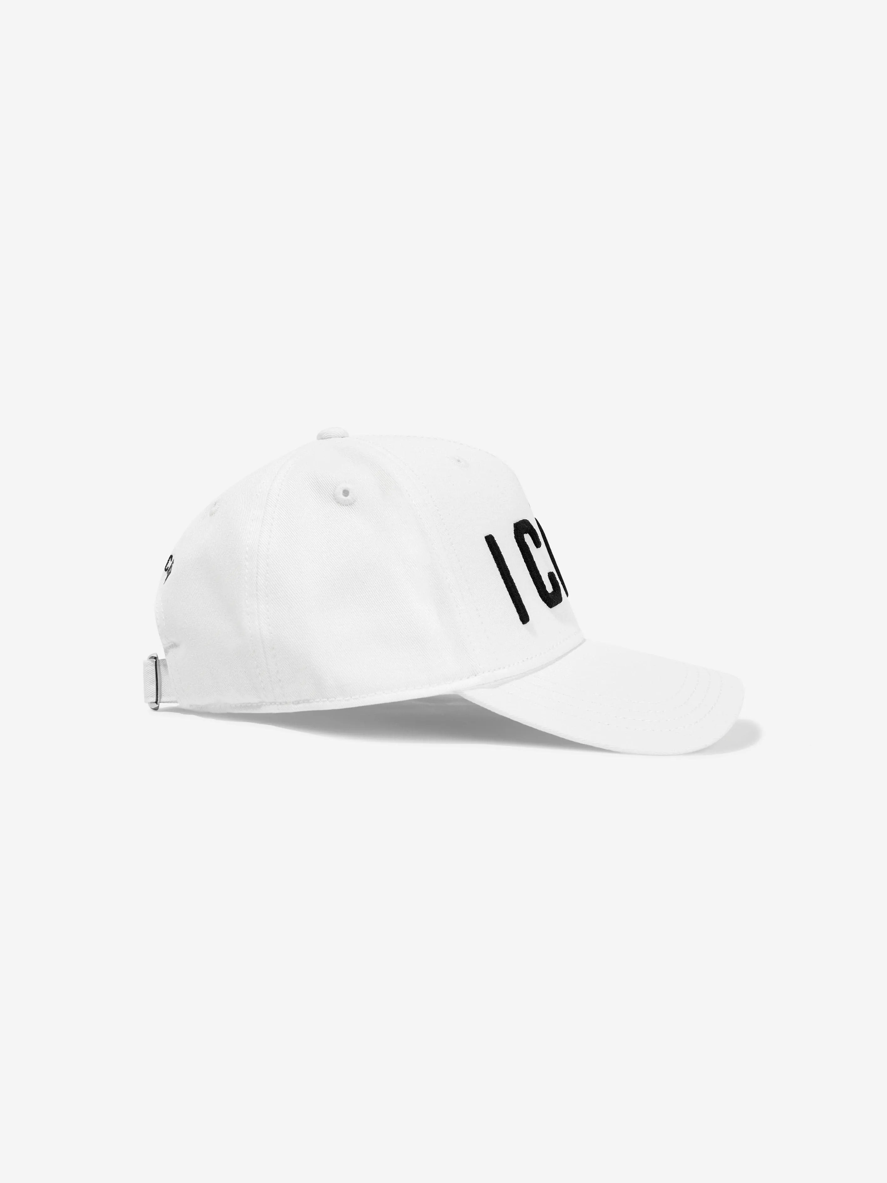 Dsquared2 Kids Icon Logo Cap in White