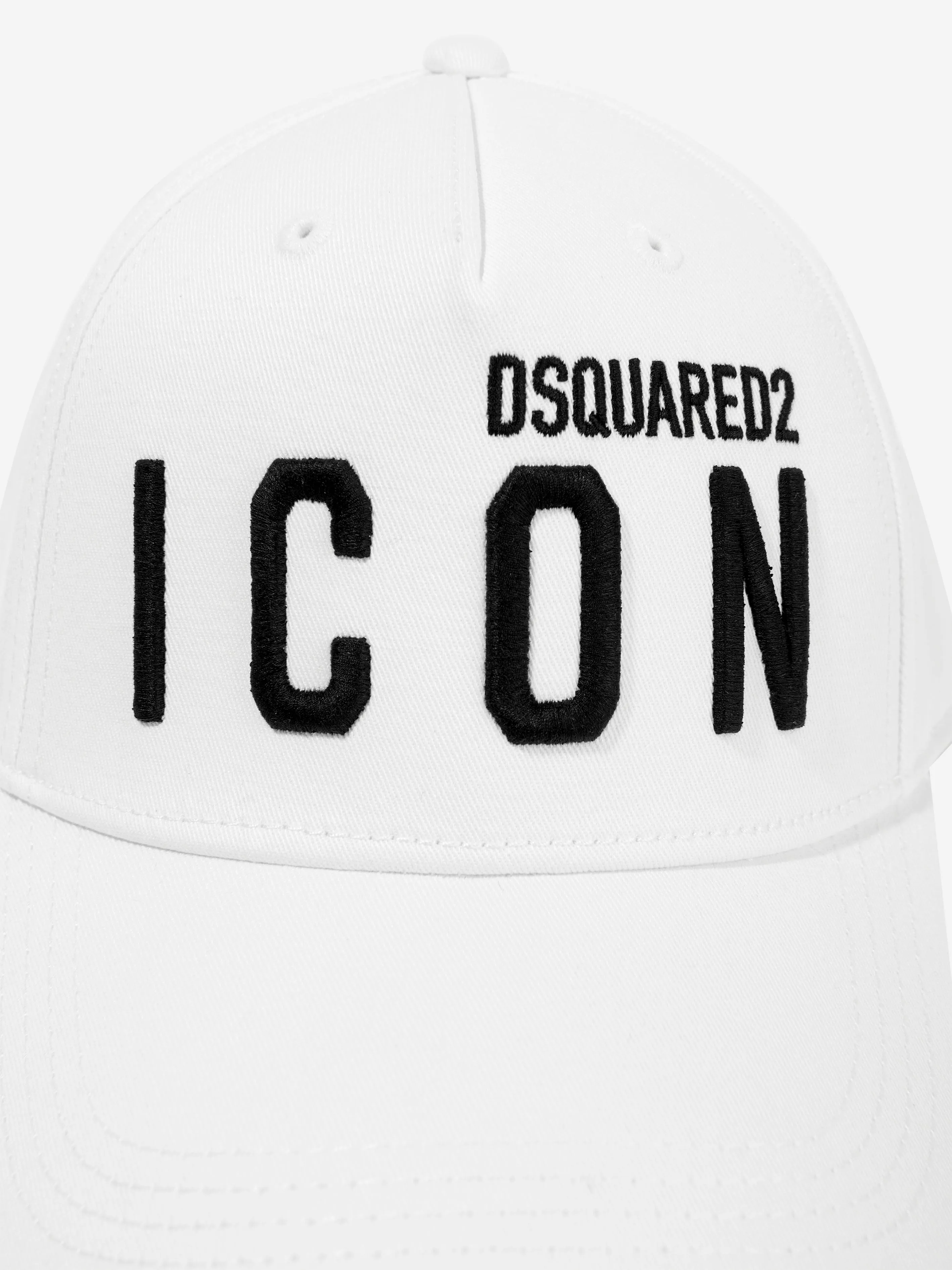 Dsquared2 Kids Icon Logo Cap in White