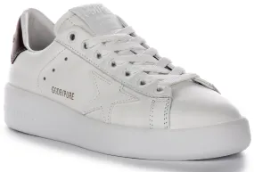 Golden Goose Pure Star New In White Black For Women