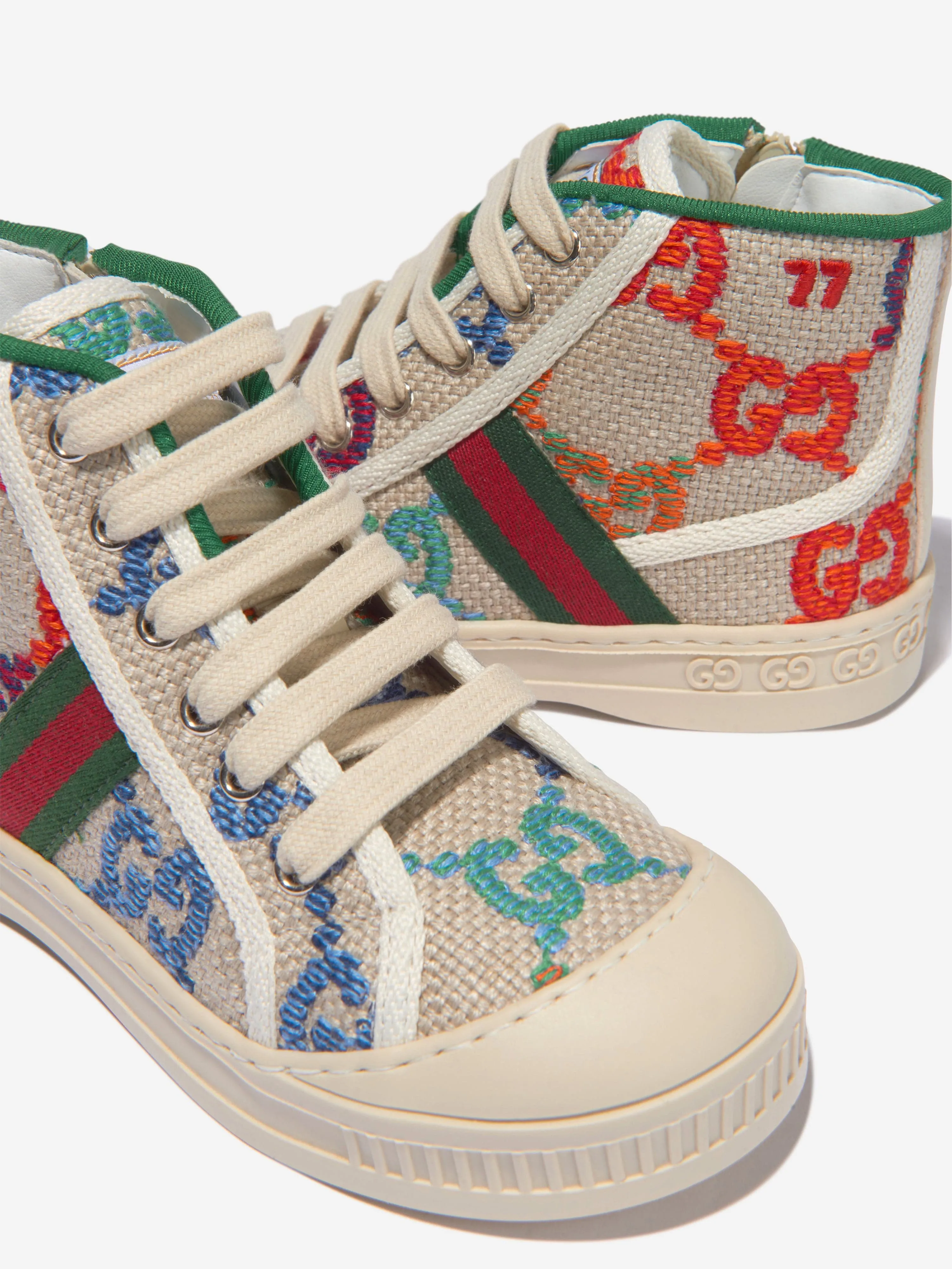 Gucci Unisex GG High Top Tennis Trainers