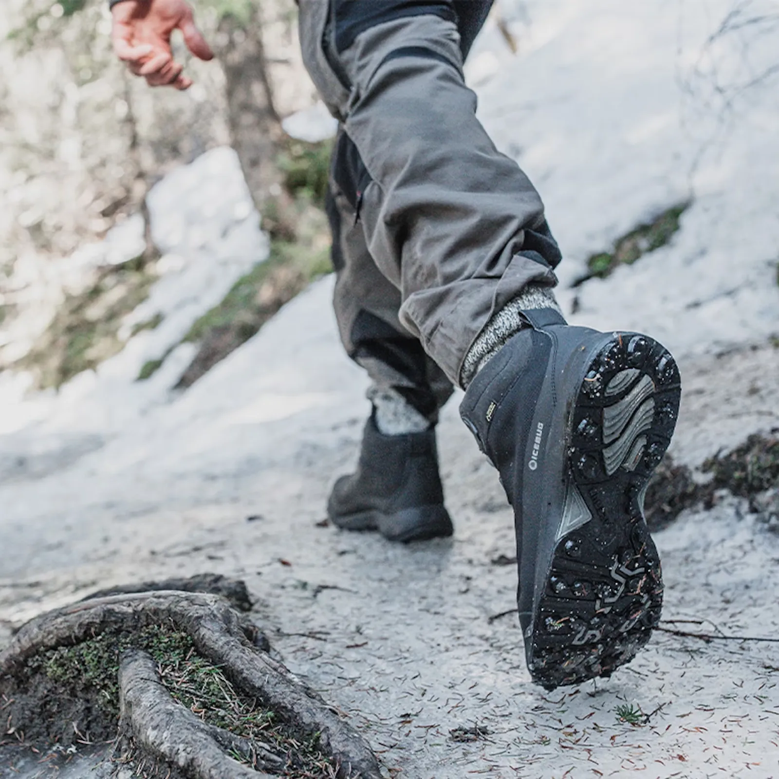 Icebug Stavre BUGrip GTX Mid Boot (Men) - Black