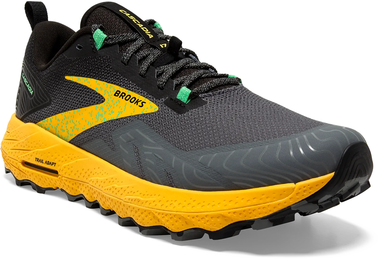 Men's Cascadia 17 (333 - Lemon Chrome/Sedona Sage)