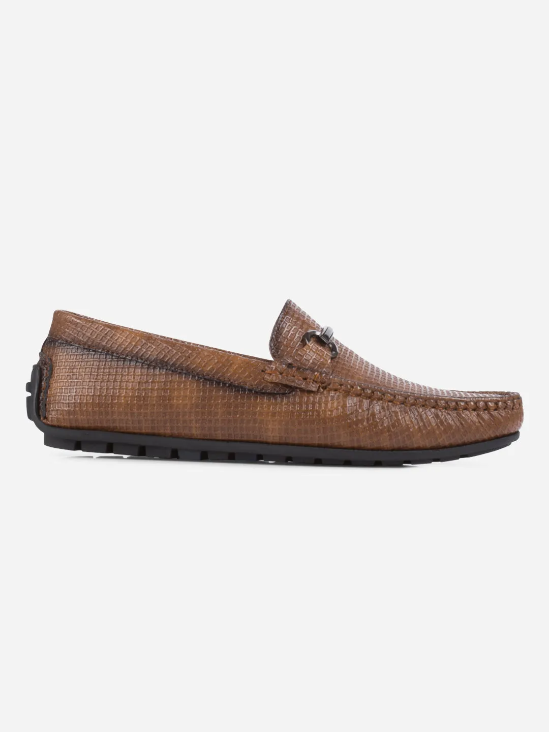 Men's Tan Moc Toe Casual Loafer (IX4108)