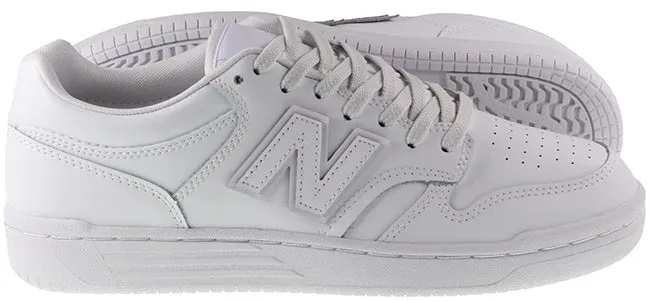 New Balance Trainers Mens 480 Leather White