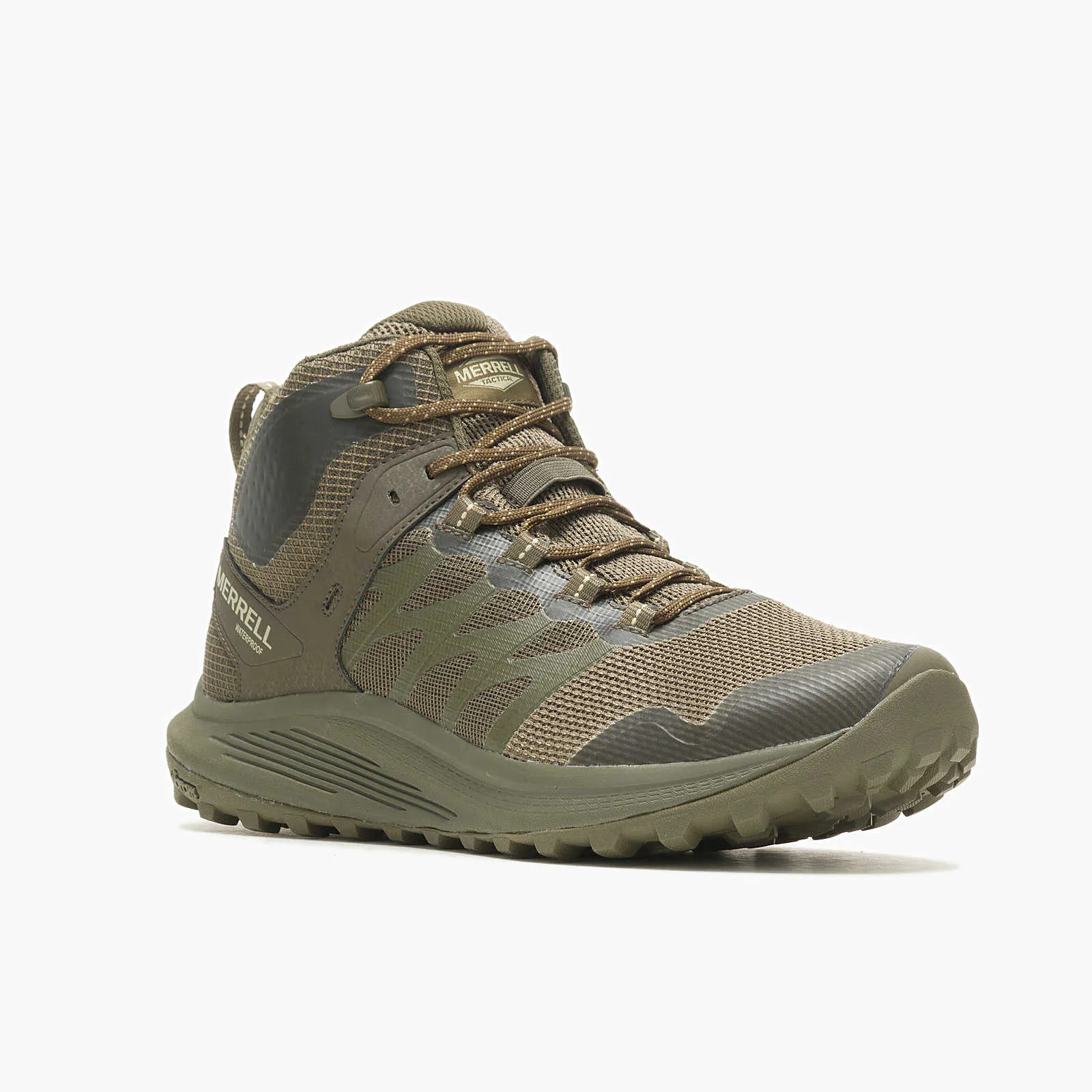 Nova 3 Tactical Men's Tactical Work Boots Wp Mid Dark Olive