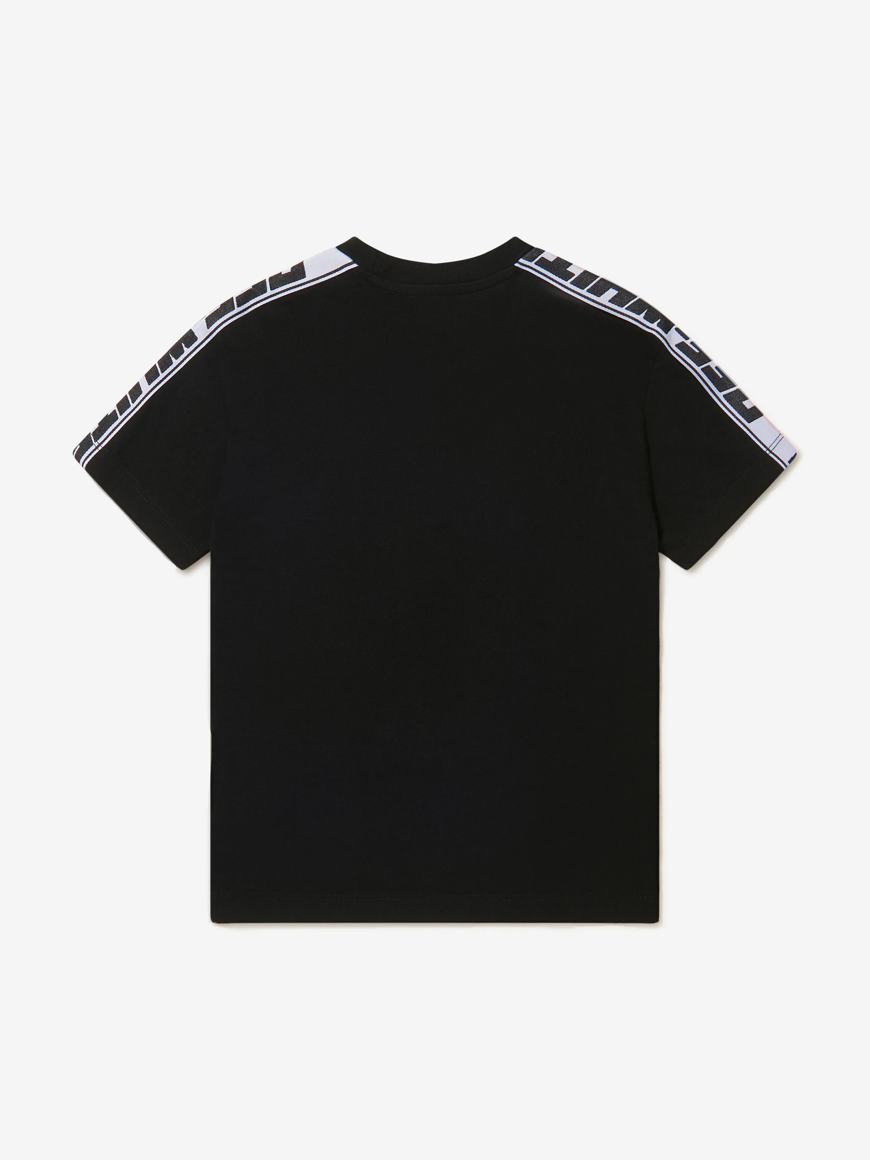 Off-White Girls Cotton Logo Band T-Shirt