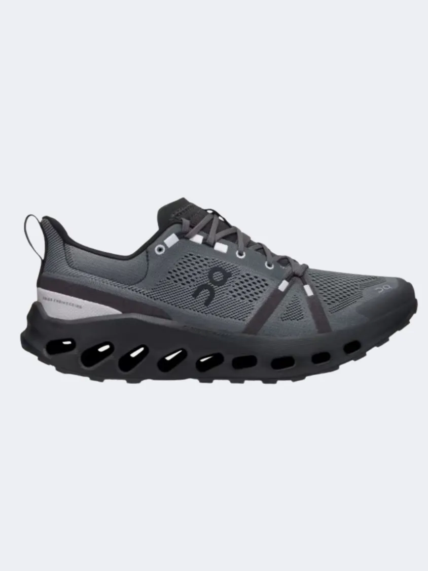 On Cloudsurfer Trail Men Hiking Shoes Eclipse/Black