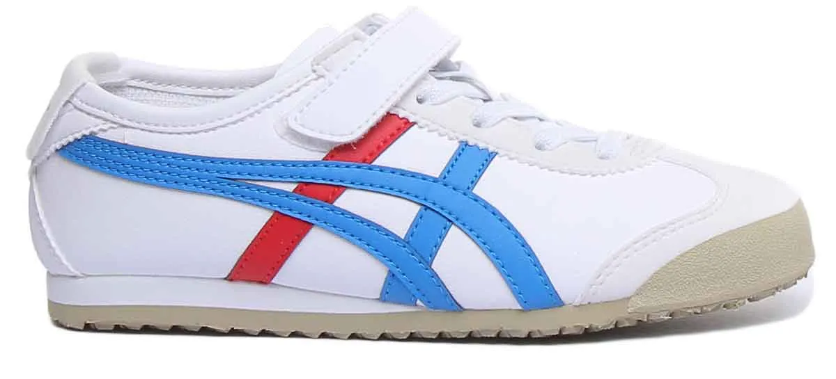 Onitsuka Tiger Mexico 66 Ps In Wht Blu Red