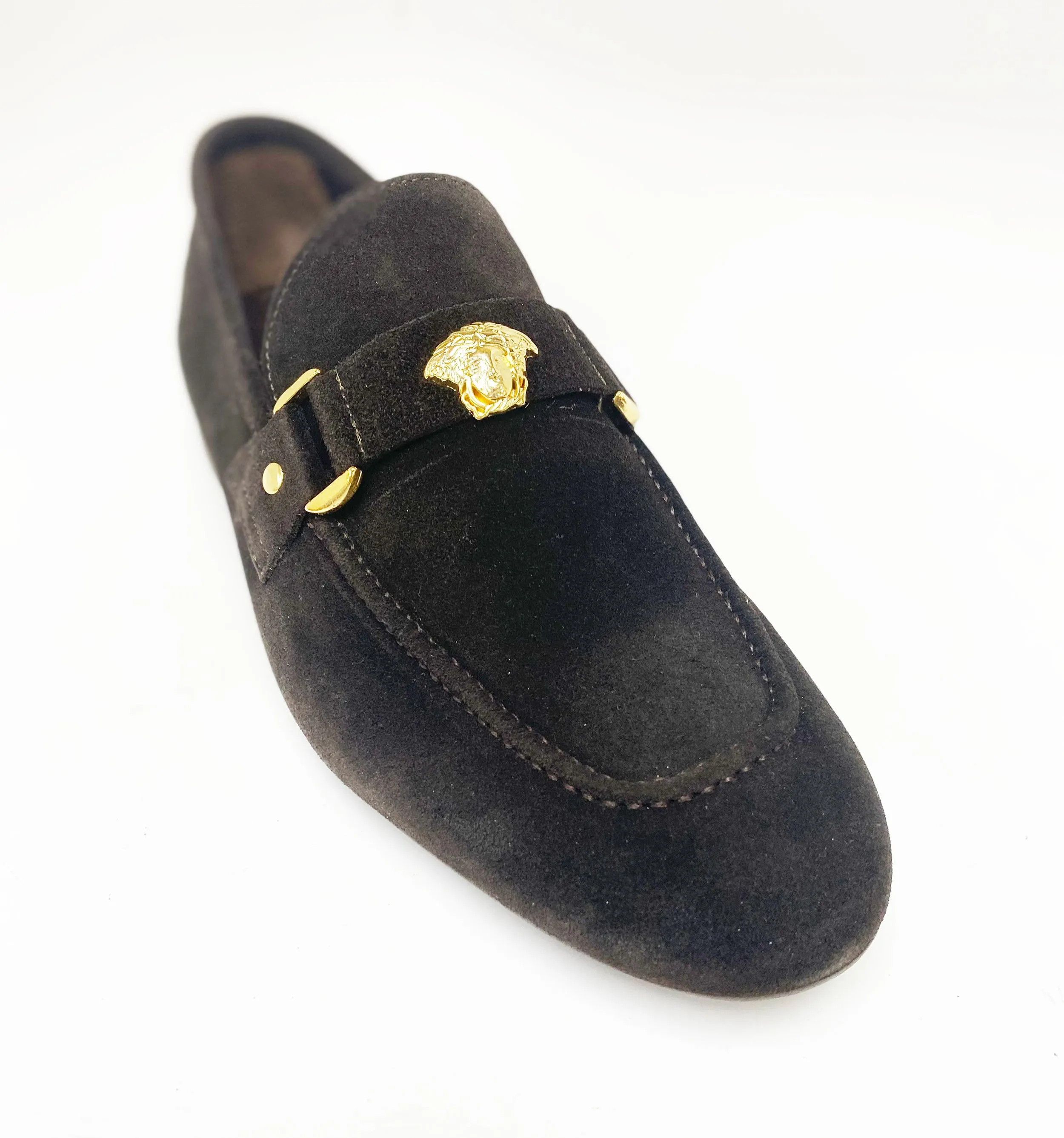 Pelle Suede Slip-On Loafer Brown