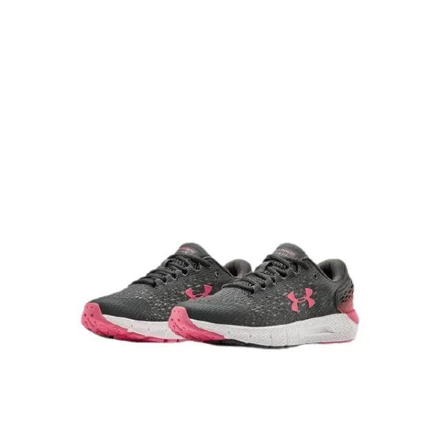 Under Armour Charged Rogue 2 Women Running Shoes Grey Pink