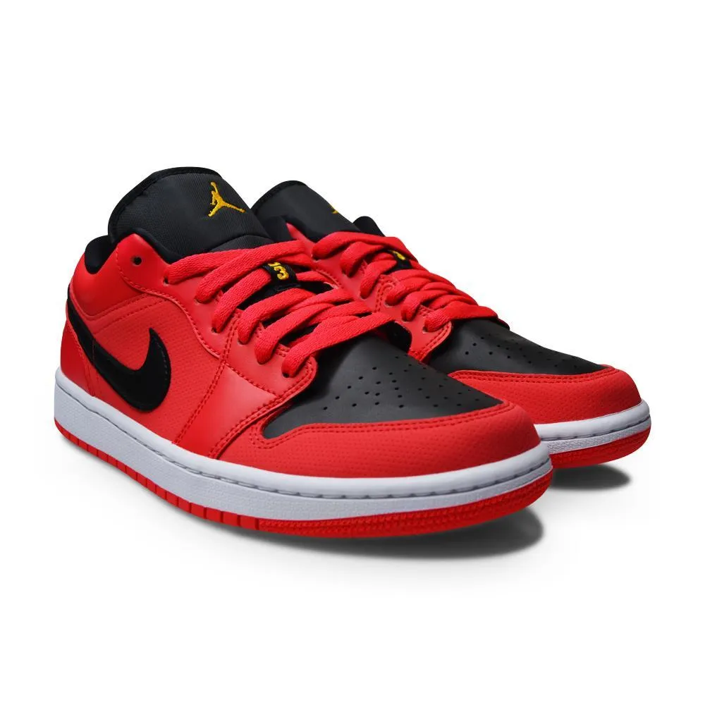 Womens Nike Air Jordan 1 Low - DC0774 600 - Siren Red Black White